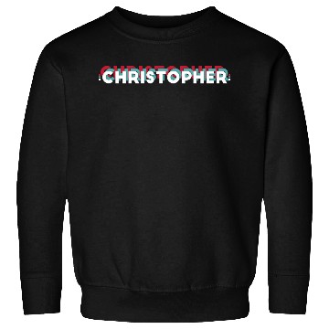 Discover Christopher Name, Funny Name Christopher 80s theme Sweatshirts