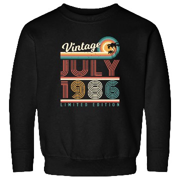Discover Year Of Construction July 1986 Sweatshirts