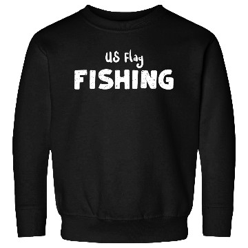 Discover US Flag Fishing - Fishing Sweatshirts