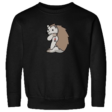 Discover I Love Dad Hedgehog Sweatshirts