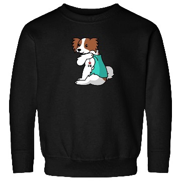 Discover I Love Dad Papillon Sweatshirts