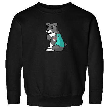 Discover I Love Dad Schnauzer Sweatshirts