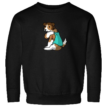 Discover I Love Dad Shetland Sheepdog Sweatshirts