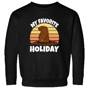 Discover My Favourite Holiday Groundhog Sweatshirts
