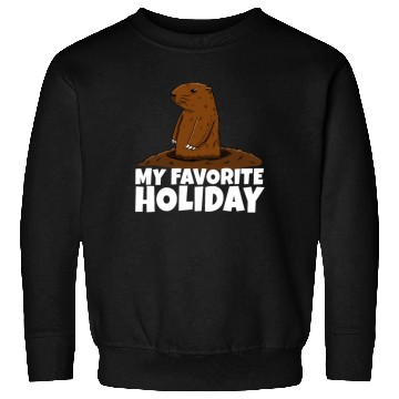 Discover My Favourite Holiday Groundhog Sweatshirts
