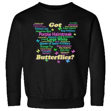 Discover Garden Butterflies Premium Sweatshirts