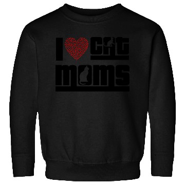 Discover I Love Cat Moms Sweatshirts