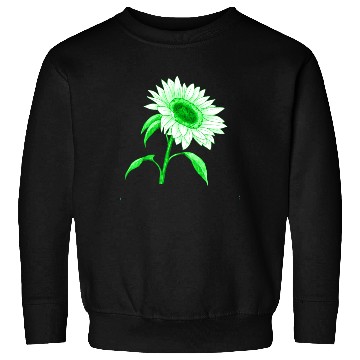 Discover Green sunflower Sweatshirts
