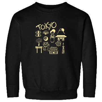 Discover Tokyo & More Tourist Gift Sweatshirts