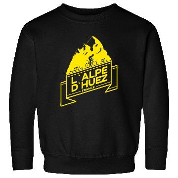 Discover L Alpe D Huez Road Cycling Mountain Climb Sweatshirts