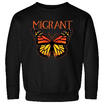 Discover Monarch Butterfly Migration Funny Butterfly Lover Sweatshirts