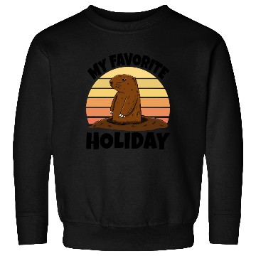 Discover My Favourite Holiday Groundhog Sweatshirts