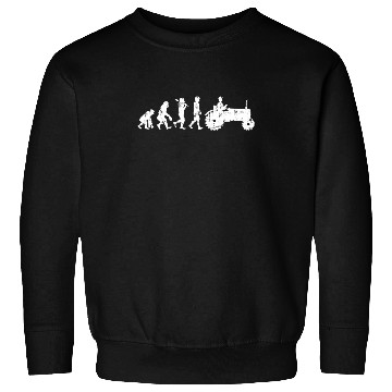 Discover Farmer Evolution Gift Tractor Tractor Sweatshirts