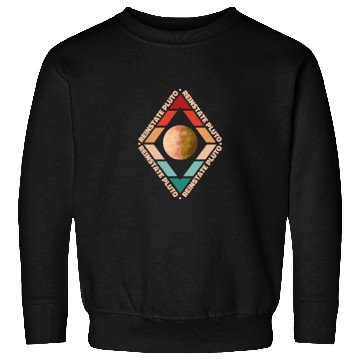 Discover Funny Pluto Planet Science Retro Reinstate Pluto Sweatshirts