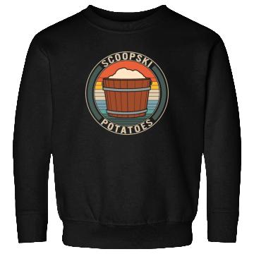 Discover Potato Vegetable Sweatshirts, Scoopski Potatoes,