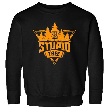 Discover Stupid Tree Frisbee Disc Golf Ultimate Frisbee Sweatshirts