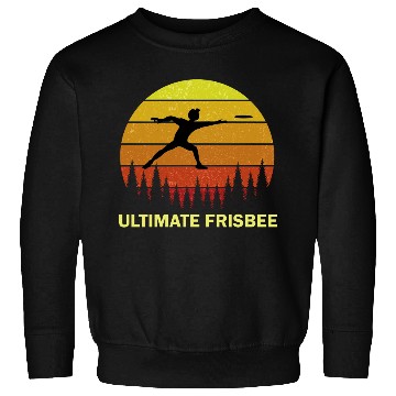 Discover Ultimate Frisbee Disc Golf Flying Players Sweatshirts