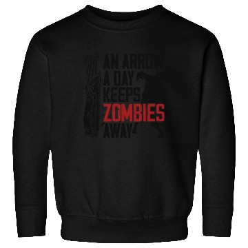 Discover Archery Bow Archer Zombie Vintage Sweatshirts