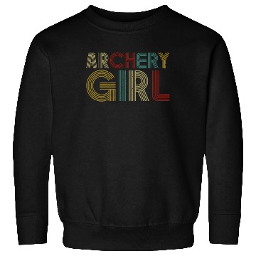 Discover Archery Bow Archer Girl Retro Sweatshirts