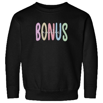 Discover Proud Bonus Auntie Step Aunt Appreciation Gifts Sweatshirts