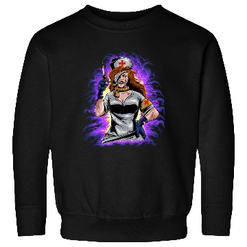 Discover Angry Psychopathic Nurse Sweatshirts
