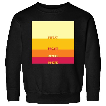 Discover Hex Summer Sunset Sweatshirts