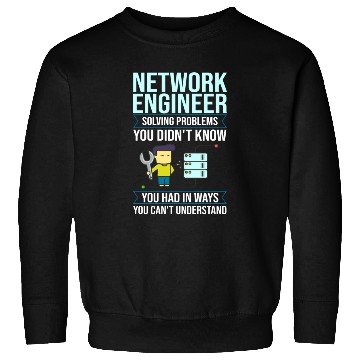 Discover Network Engineer Director Computer Engineering Sweatshirts