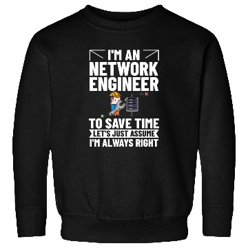 Discover Network Engineer Director Computer Engineering Sweatshirts