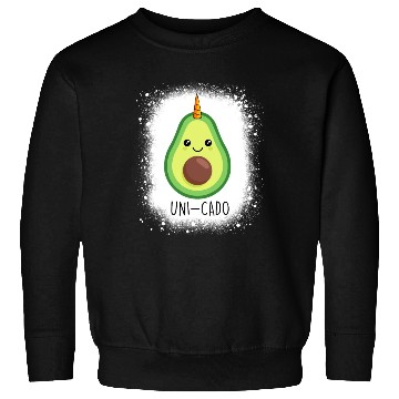 Discover Cute Avocado Unicorn Design Sweatshirts