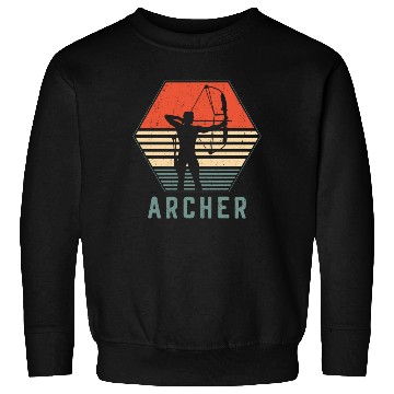 Discover Archery Bow Archer Retro Vintage Sweatshirts