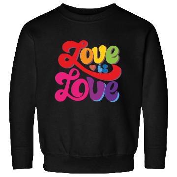 Discover love is love romantic design. Sweatshirts