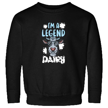 Discover I'm A Legend Dairy Cow Whisperer Milk Farmer Sweatshirts