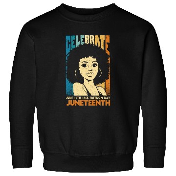 Discover juneteenth-independence, Black History Active Sweatshirts