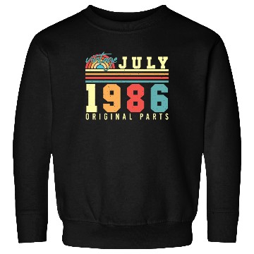Discover Original July 1986 Sweatshirts