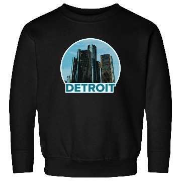 Discover Detroit Skyline Sweatshirts