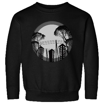 Discover Black Tree Building Sweatshirts