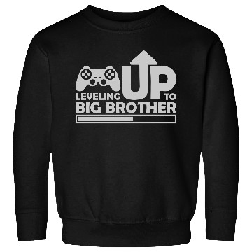 Discover Leveling up big brother Sweatshirts