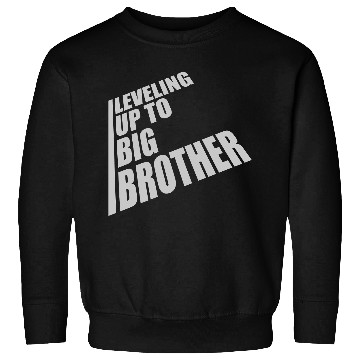Discover Leveling up big brother Sweatshirts