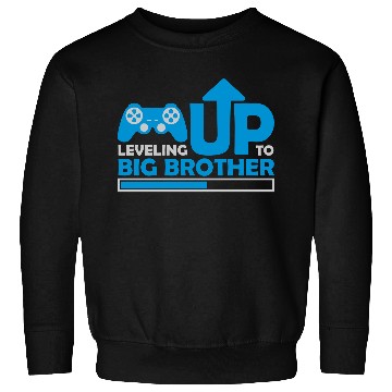 Discover Leveling up big brother Sweatshirts
