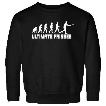 Discover Ultimate Frisbee Evolution Disc Golf Sweatshirts