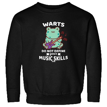 Discover Frog music guitar animal Sweatshirts