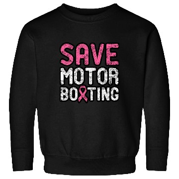 Discover Save Motor Boating - Beat Breast Cancer Sweatshirts