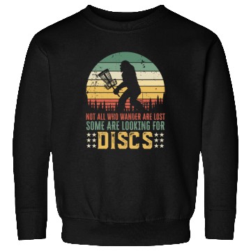 Discover Funny Disc Golf Bigfoot Gift Sweatshirts