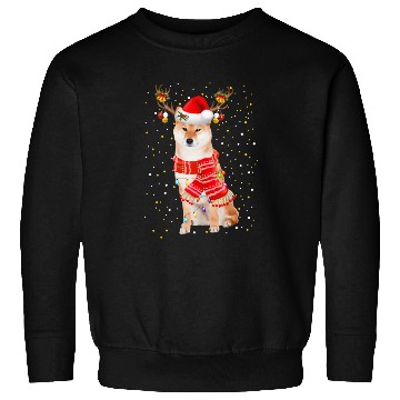 Discover Akita Sweatshirts Akita Reindeer Christmas Light