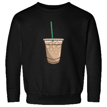 Discover iced coffee doodle Sweatshirts