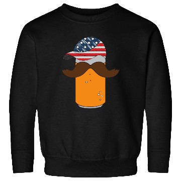 Discover funny patriotic mullet beer 4th of july summer Sweatshirts