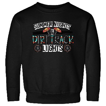 Discover Summer Night Dirt Track Lights Sweatshirts