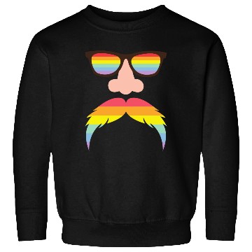 Discover Gay flag color - Pride quote lgbt community Sweatshirts