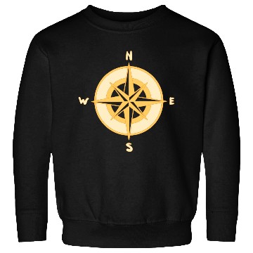 Discover Nautical Compass star / rose, cardinal directions Sweatshirts