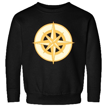 Discover Nautical Compass star / rose, cardinal directions Sweatshirts